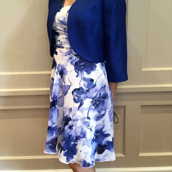 Jacques Vert Dress with Cardigan - Picture 5 of 16